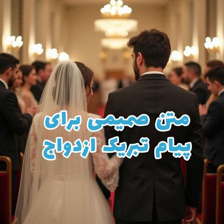 بهترین پیام تبریک های صمیمانه برای ازدواج