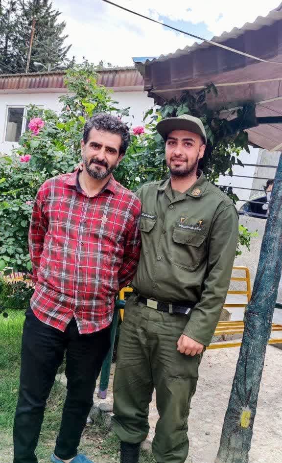 شهید امیرحسین مهدی پور و پدرشان