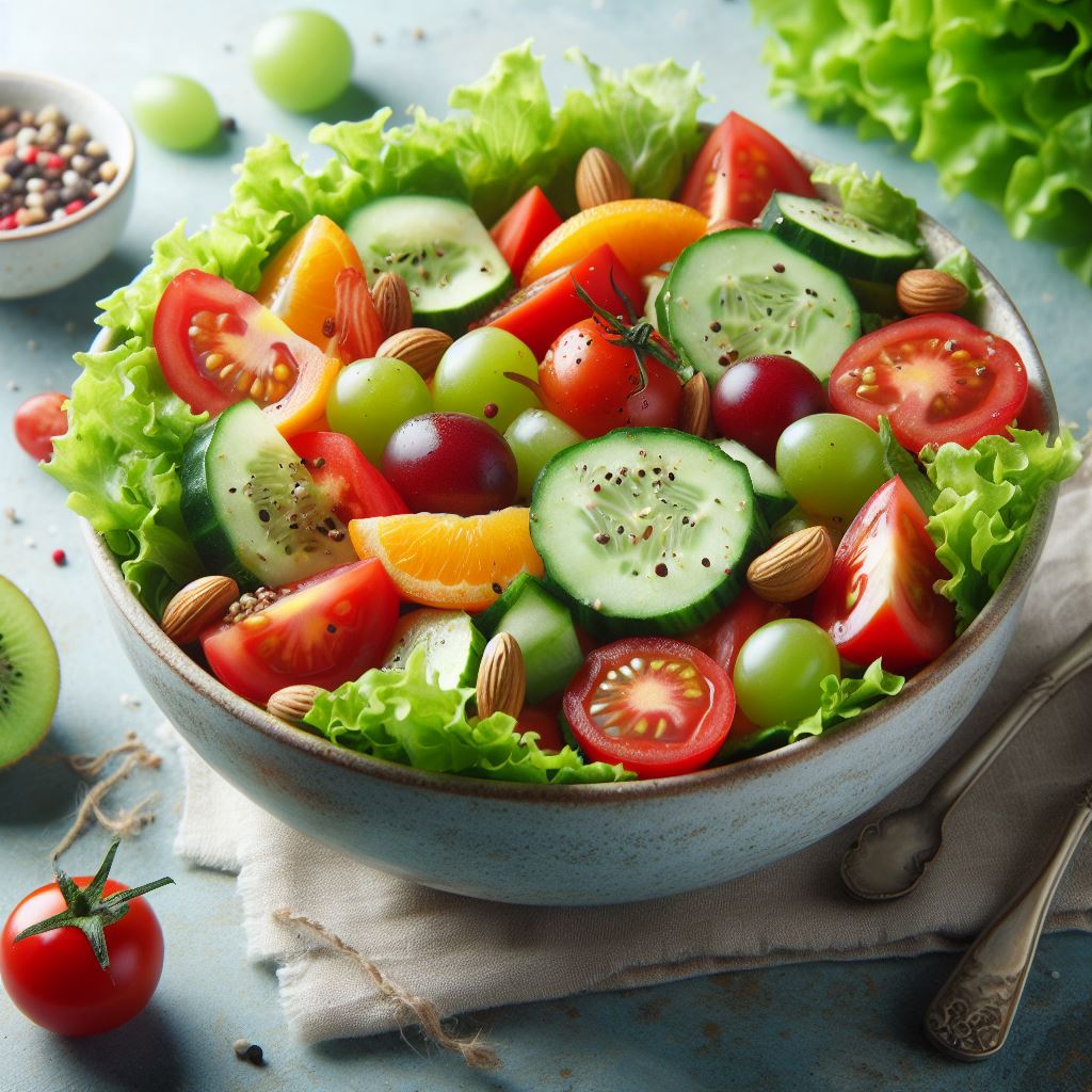 سالادهای رژیمی غذای کم کالری
